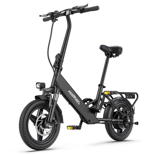 Hillmiles Mile 1 Ultrakompaktes Klapp-E-Bike | 250W Motor | 36V 10.4Ah | 60km Reichweite