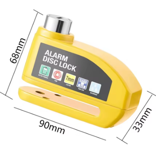 Iock de frein à disque d'alarme de vélo électrique