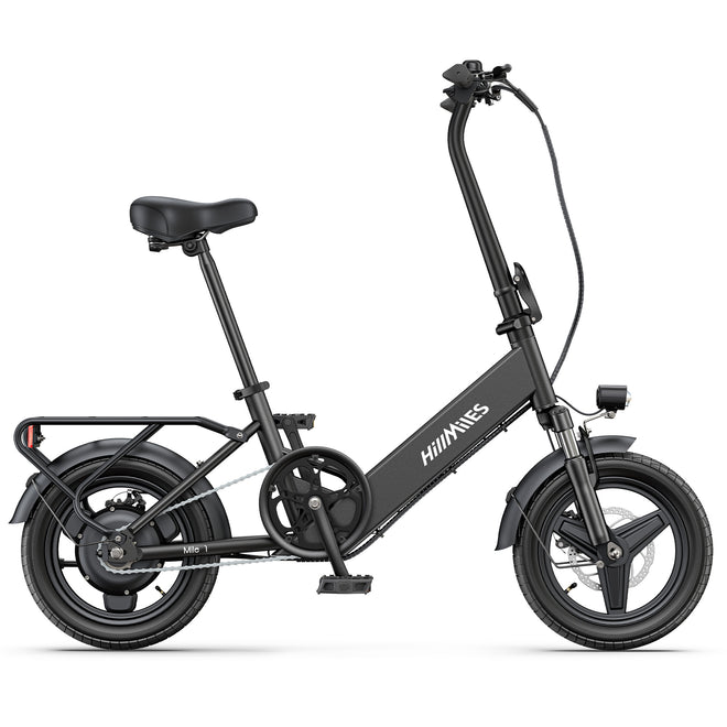 Hillmiles Mile 1 Ultrakompaktes Klapp-E-Bike | 250W Motor | 36V 10.4Ah | 60km Reichweite