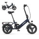 Hillmiles Mile 1 Ultrakompaktes Klapp-E-Bike | 250W Motor | 36V 10.4Ah | 60km Reichweite